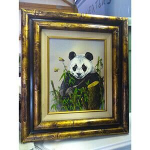 Oil painting on canvas signed Casandra